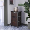 image:imageOmaha Storage Rack 4 Storage Baskets Black3 Baskets