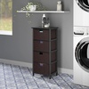 image:imageOmaha Storage Rack 4 Storage Baskets Black4 Baskets