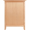 image:imageWinsome 25 x 189 x 1496Inch Wood Night StandAccent Table Brown 94215Natural