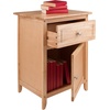image:imageWinsome 25 x 189 x 1496Inch Wood Night StandAccent Table Brown 94215Natural