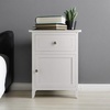 image:imageWinsome 25 x 189 x 1496Inch Wood Night StandAccent Table Brown 94215White