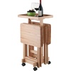 image:imageWinsome 6Piece Snack Table Walnut 94828Natural