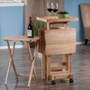 image:imageWinsome 6Piece Snack Table Walnut 94828Natural