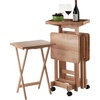 image:imageWinsome 6Piece Snack Table Walnut 94828Natural