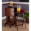 image:imageWinsome 6Piece Snack Table Walnut 94828Walnut