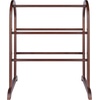 image:imageWinsome 94326 Wood Quilt Rack With 6 Rungs Antique WalnutStorage
