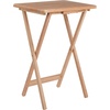 image:imageWinsome Alex Set of 2 Foldable Snack Tables Easy to Store Small Portable Fold Up Table Set for Kitchen Living Room TV Dining Crafts Puzzles Work From Home