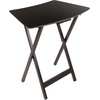 image:imageWinsome Anila Snack Table Set with Storage Rack Fan Shaped for Living Room 26 Coffee Set of 4 Tables