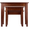 image:imageWinsome Bradley Nesting Tables for Living Room Walnut Set of 3