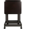 image:imageWinsome Brienda Snack Table Set with Flip Top Mobile Stand for Living Room Patio 32 Coffee Set of 4 TablesCoffee