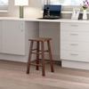 image:imageWinsome Carrick Counter Stool with Footrests 24 High 14 Wide TeakWalnut