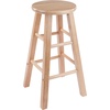 image:imageWinsome Element 2Piece Counter Stool Set 29 in Walnut Classic Backless Bar Chairs for Kitchen amp Dining Room Seating Timeless Essential Furniture for Home Dorm ApartmentsNatural