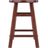 image:imageWinsome Element 2Piece Counter Stool Set Classic Backless Bar Chairs for Kitchen amp Dining Room Seating Timeless Essential Furniture for Home Dorm ApartmentsWalnut