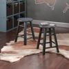 image:imageWinsome Element 2Piece Counter Stool Set Classic Backless Bar Chairs for Kitchen amp Dining Room Seating Timeless Essential Furniture for Home Dorm ApartmentsBlack