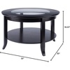 image:imageWinsome Genoa Coffee Table EspressoEspresso