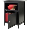 image:imageWinsome Henry Nightstand BlackBlack