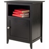 image:imageWinsome Henry Nightstand BlackBlack
