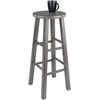 image:imageWinsome Ivy Square Leg Counter Stool 29 in Rustic Light Blue and Walnut Classic Backless Bar Chairs for Kitchen amp Dining Room Seating Timeless Essential Furniture for Home Dorm ApartmentsRustic Gray