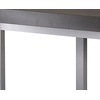 image:imageWinsome Jared End Table with Metal Frame for Living Room Bedroom Espresso amp Slate Gray