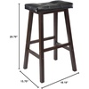 image:imageWinsome Mona Stool 29 Antique Walnut29