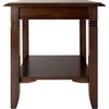 image:imageWinsome Nolan End Table 20 Wide 22 Tall for Living Room Bedroom CappuccinoOccasional Table