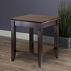image:imageWinsome Nolan End Table 20 Wide 22 Tall for Living Room Bedroom CappuccinoOccasional Table