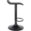 image:imageWinsome Obsidion Round Tall Pub Table Set of 2 in Black Small High Top Circle Bar Style Cocktail or Bistro Table for Kitchen Breakfast Nook Dining Area Accent Furniture