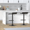 image:imageWinsome Obsidion Round Tall Pub Table Set of 2 in Black Small High Top Circle Bar Style Cocktail or Bistro Table for Kitchen Breakfast Nook Dining Area Accent Furniture
