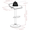 image:imageWinsome Obsidion Round Tall Pub Table Set of 2 in Black Small High Top Circle Bar Style Cocktail or Bistro Table for Kitchen Breakfast Nook Dining Area Accent Furniture