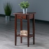 image:imageWinsome Regalia 29 12 x 17 x 14Inch Wood Accent Table Brown 94430