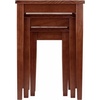 image:imageWinsome Regalia Nesting Accent Tables for Living Room Walnut Set of 33pc Nesting Table