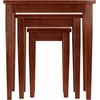 image:imageWinsome Regalia Nesting Accent Tables for Living Room Walnut Set of 33pc Nesting Table