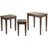 image:imageWinsome Regalia Nesting Accent Tables for Living Room Walnut Set of 33pc Nesting Table
