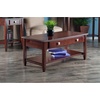 image:imageWinsome Richmond 2053inch x 40inch x 1811inch Wood Coffee Table Tapered Leg Brown94140