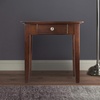 image:imageWinsome Rochester 20 x 20 x 20Inch Wood Shaker End Table Brown 94821