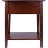 image:imageWinsome Rochester Accent Table Classic Bedside Nightstand with Drawer and Shelf End Table with Storage for Couches in Living Room Functional Furniture for Bedroom OfficeTable