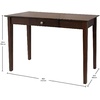 image:imageWinsome Rochester Console Table with Drawer for Living Room Hallway Bedroom 29 Antique WalnutTable