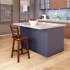 image:imageWinsome Scalera Ladder Back Swivel Counter Stool 24 in Walnut Finish Solid Wood