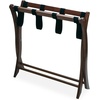 image:imageWinsome Scarlett Luggage Rack in Walnut Sturdy Folding Suitcase and Bag Stand for Guest Room Bedroom Must Have Foldable Storage Essential for Guests Small Businesses HomeWalnut