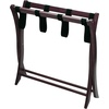image:imageWinsome Scarlett Luggage Rack in Walnut Sturdy Folding Suitcase and Bag Stand for Guest Room Bedroom Must Have Foldable Storage Essential for Guests Small Businesses HomeEspresso