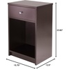 image:imageWinsome Squamish Night Stand BlackEspresso