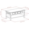 image:imageWinsome Timber Coffee Table Small Table with Shelf Storage Practical and Elegant Living Room Decor Stylish Furniture Essentials for New Homes Apartments