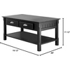 image:imageWinsome Timber Coffee Table Small Table with Shelf Storage Practical and Elegant Living Room Decor Stylish Furniture Essentials for New Homes Apartments