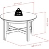 image:imageWinsome Toby Coffee Table Small Practical and Elegant Round Table for Den or Living Room Stylish Furniture Essentials for New Homes Apartments