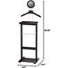 image:imageWinsome Trading Inc Carson Valet Stand Brown