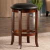 image:imageWinsome Walcott Swivel Bar Stool 24 Walnut24 Counter Height