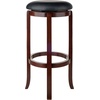 image:imageWinsome Walcott Swivel Bar Stool 24 Walnut30 Bar Height