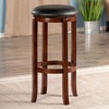 image:imageWinsome Walcott Swivel Bar Stool 24 Walnut30 Bar Height