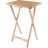 image:imageWinsome Wood Alex Snack Table Natural Set 5 Pc 2598 inches