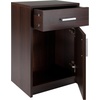 image:imageWinsome Wood Astra Accent Table Cocoa 1575 in x 1248 in x 2362 inCocoa